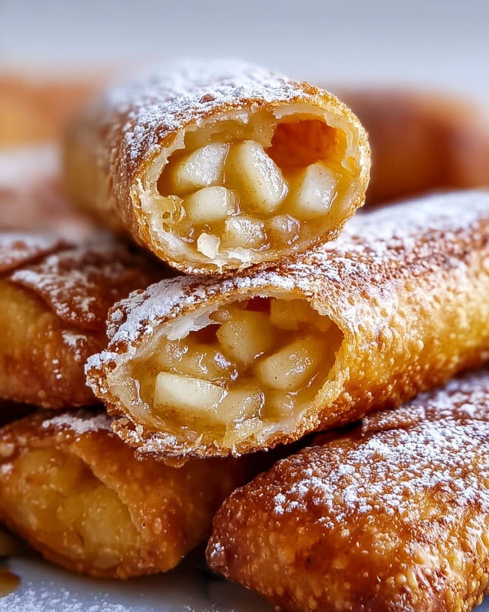 Apple Pie Egg Rolls Recipe - Recipe Image