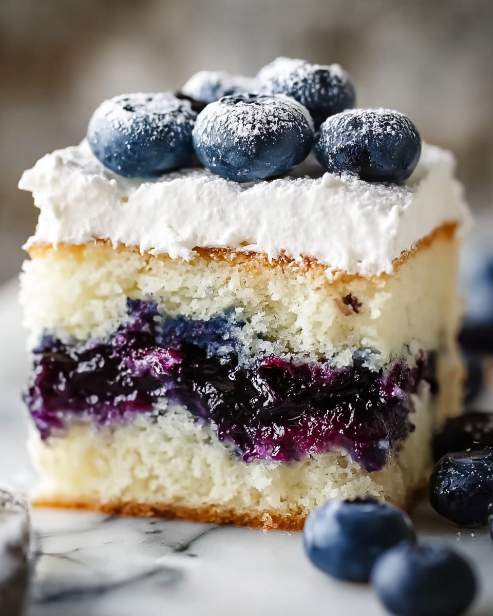 Blueberry Shortcake Cake Recipe - Recipe Image