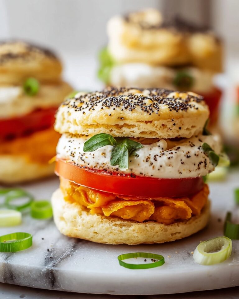Everything Bagel Biscuit Sandwiches Recipe