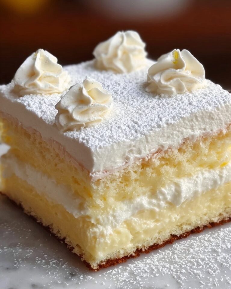 Italian Lemon Cream Cake Recipe