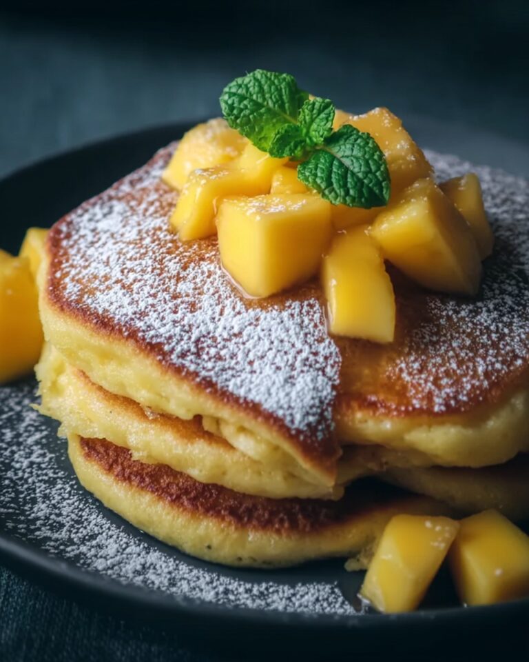 Mango Pancakes Recipe