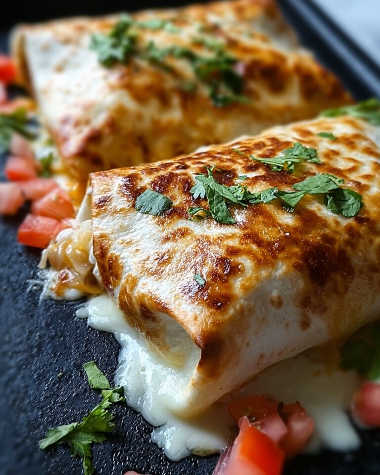 Baked Chicken Chimichangas Recipe