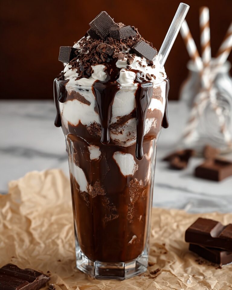Brownie Milkshake Recipe