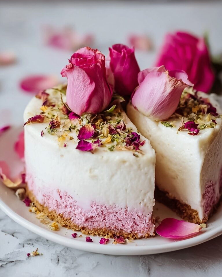 Rose Milk Cake Recipe