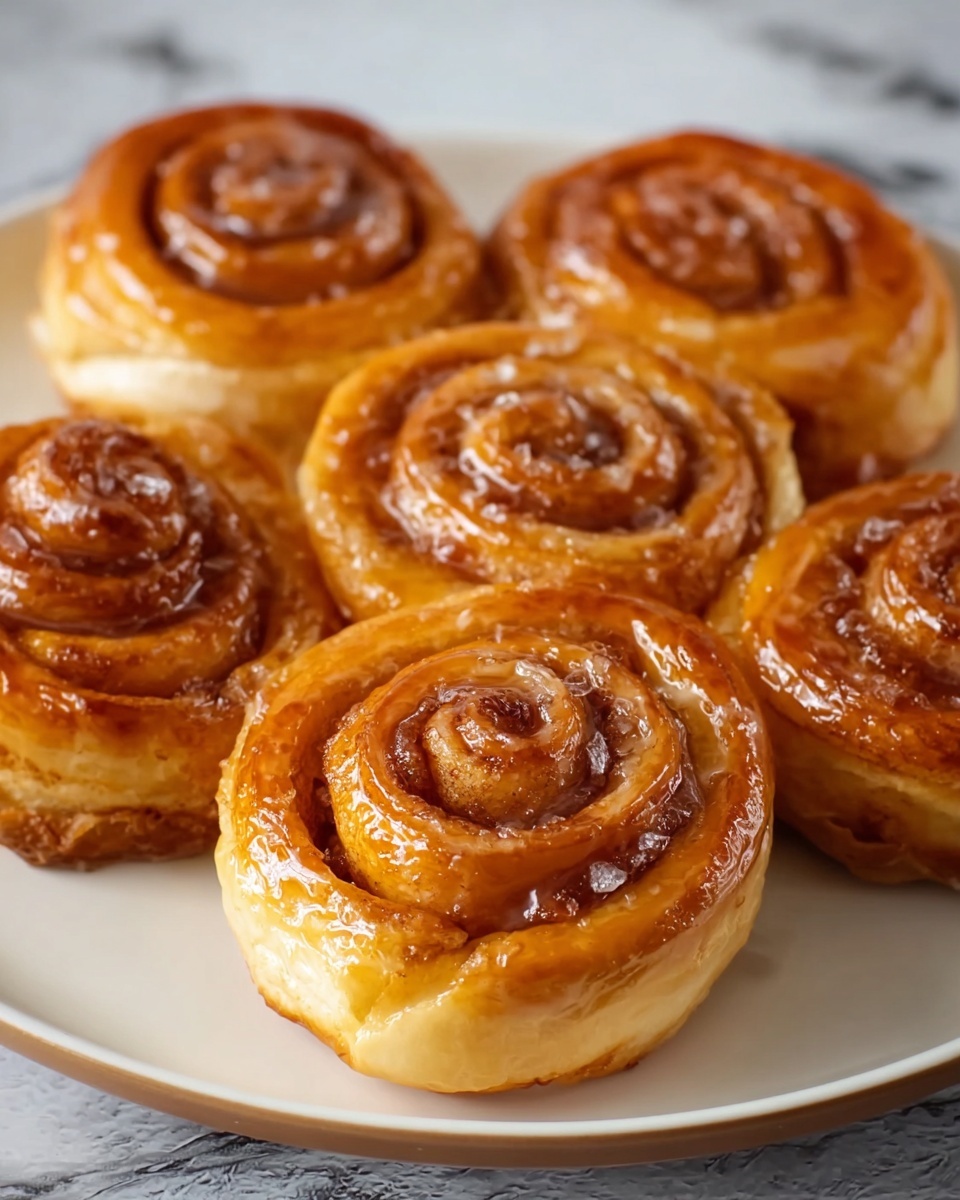 Quick Puff Pastry Cinnamon Rolls Recipe - Recipe Image