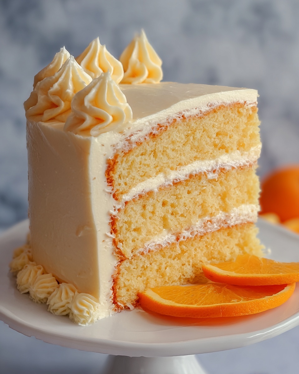 Orange Creamsicle Cake Recipe - Recipe Image