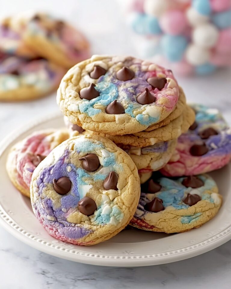 Pastel Easter Chocolate Chip Cookies with M&Ms Recipe