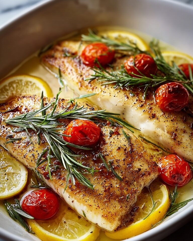 Mediterranean Baked Fish Recipe