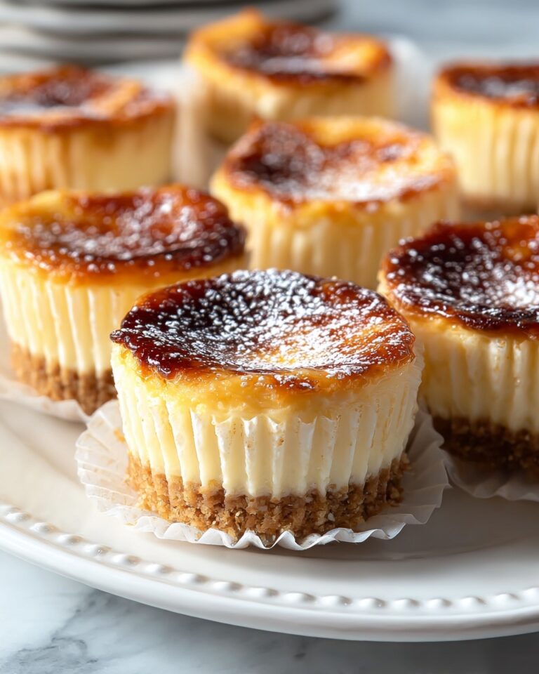 Mini Crème Brûlée Cheesecakes Recipe