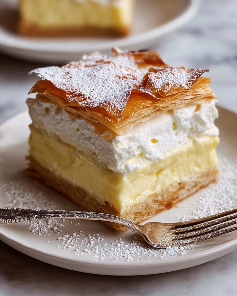 Karpatka Cake (Polish Carpathian Cream Cake) Recipe