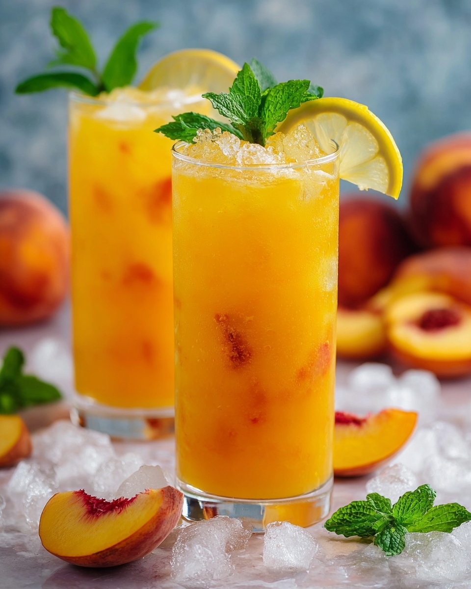 Peach Lemonade: The Ultimate Refreshing Summer Drink Recipe - Recipe Image