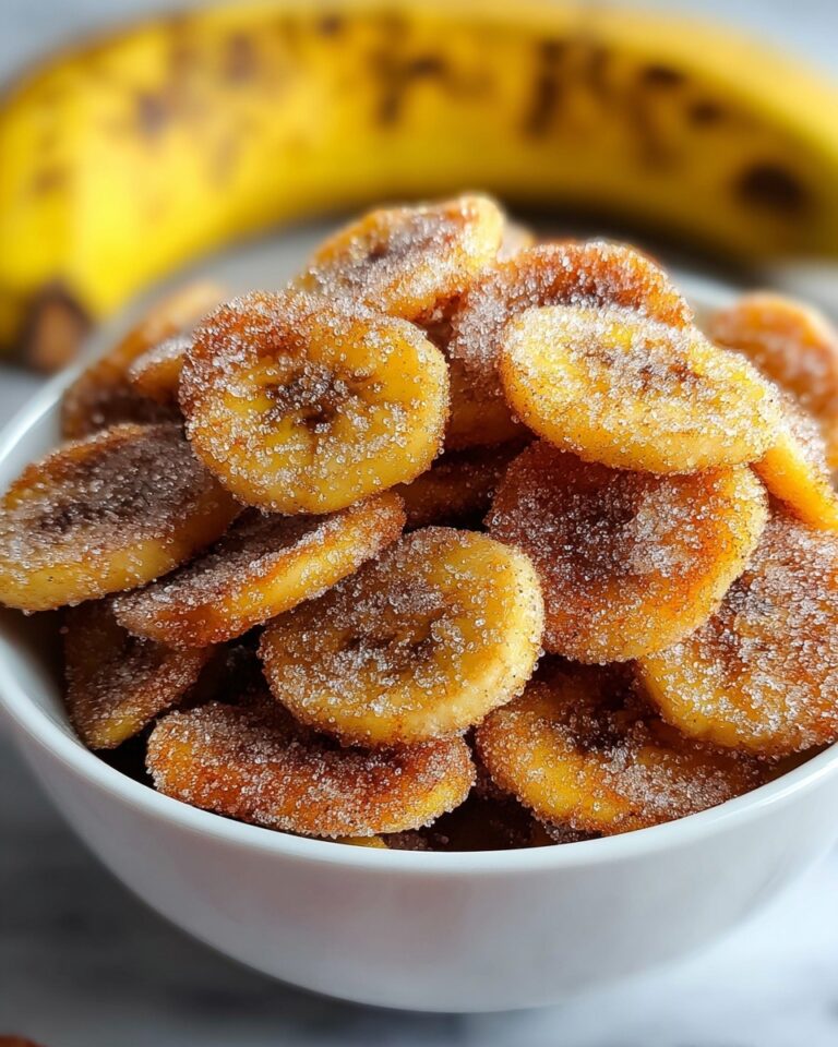 Cinnamon Sugar Banana Chips Recipe
