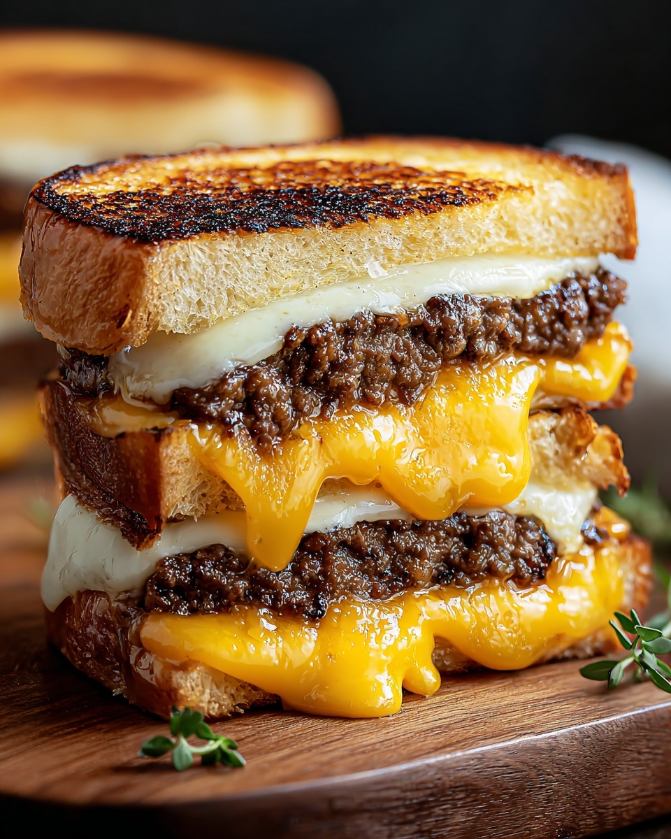 Delicious Patty Melts Recipe - Recipe Image