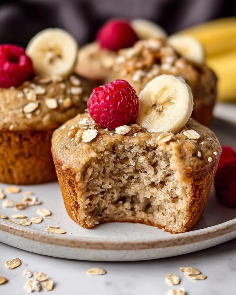 Healthy Banana Oat Muffins Recipe