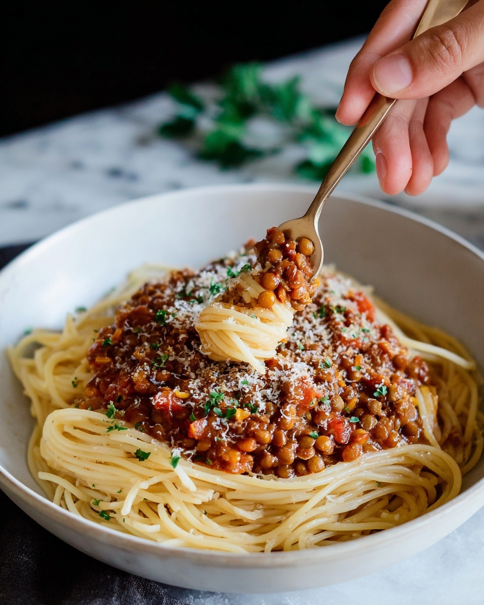 Lentil Bolognese Recipe - Recipe Image