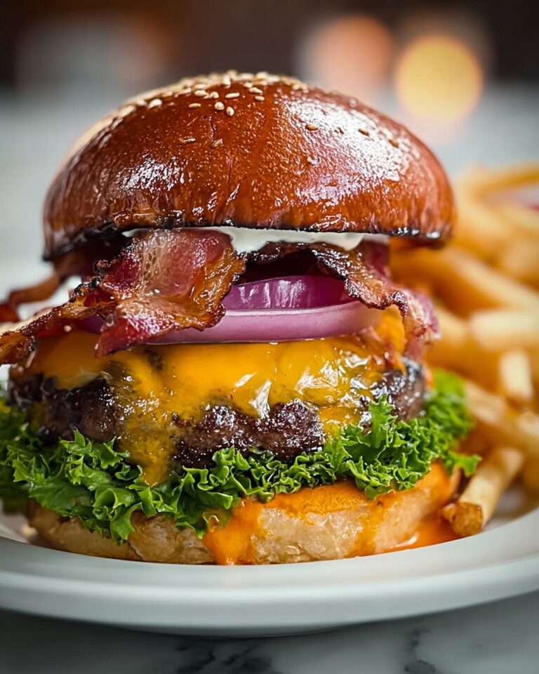 Hangover Burger Recipe