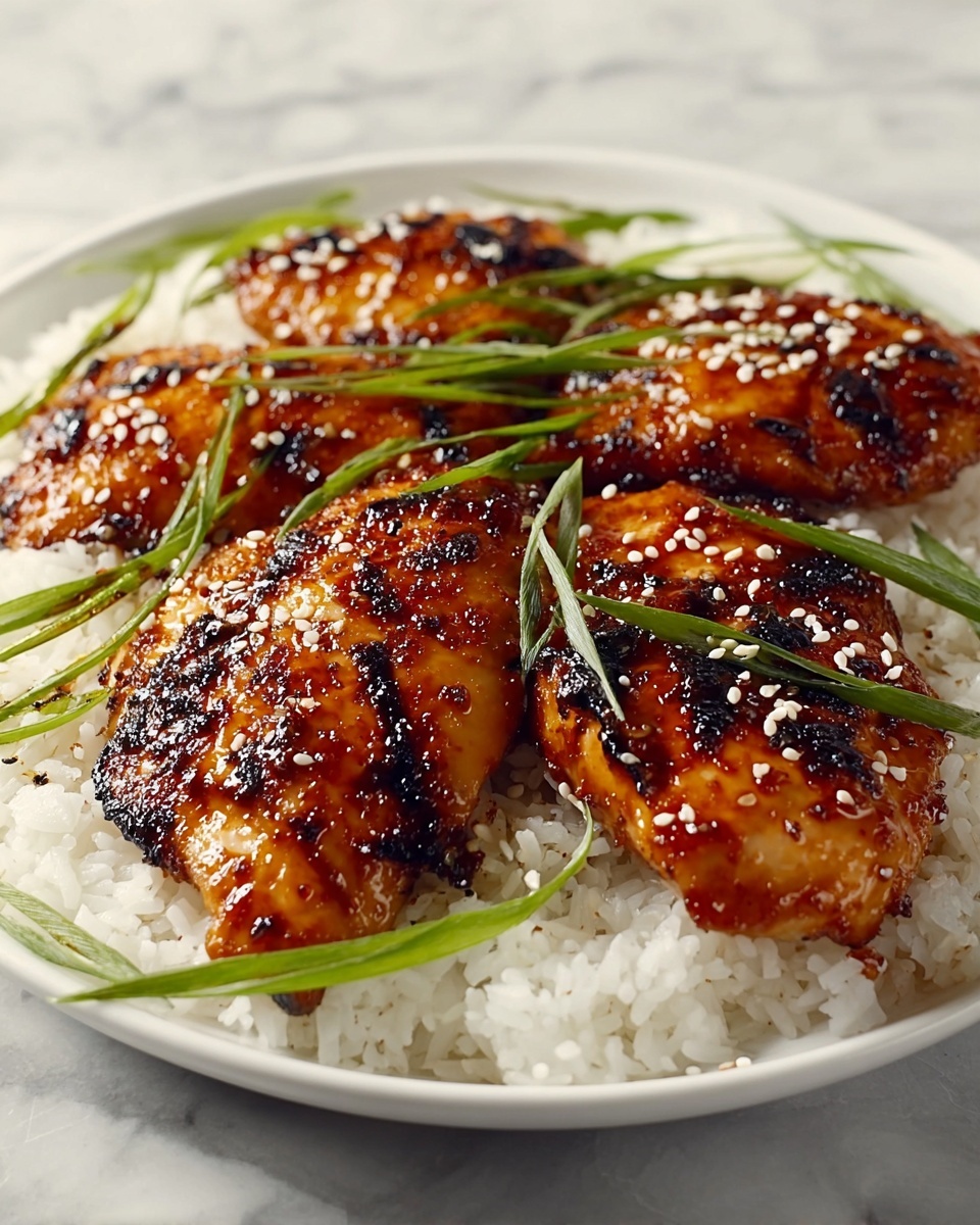 Baked Chicken in Sweet Teriyaki Marinade Recipe - Recipe Image