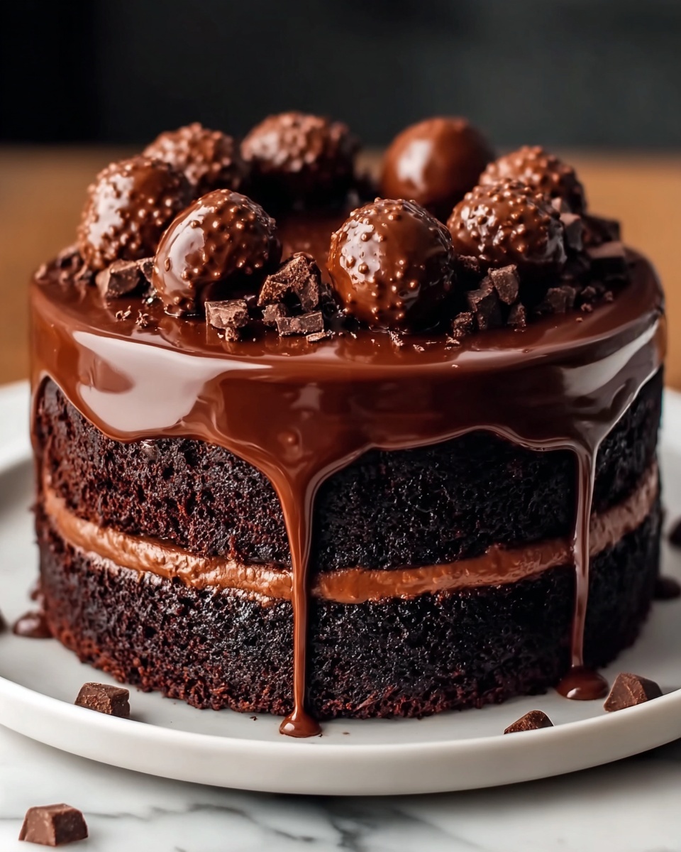 Delicious Chocolate Indulgence Cake Recipe - Recipe Image