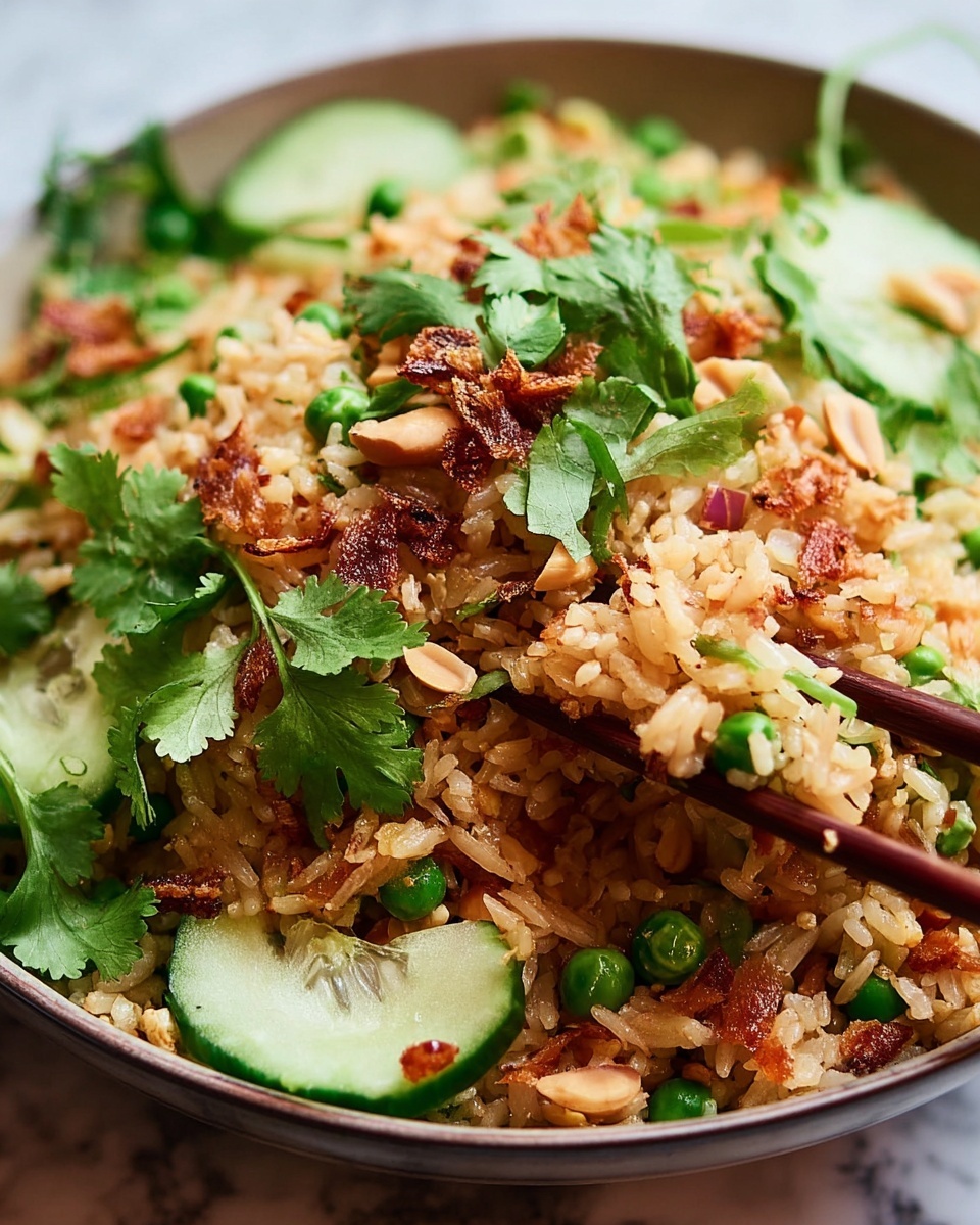 Satay Crispy Rice Salad Recipe - Recipe Image
