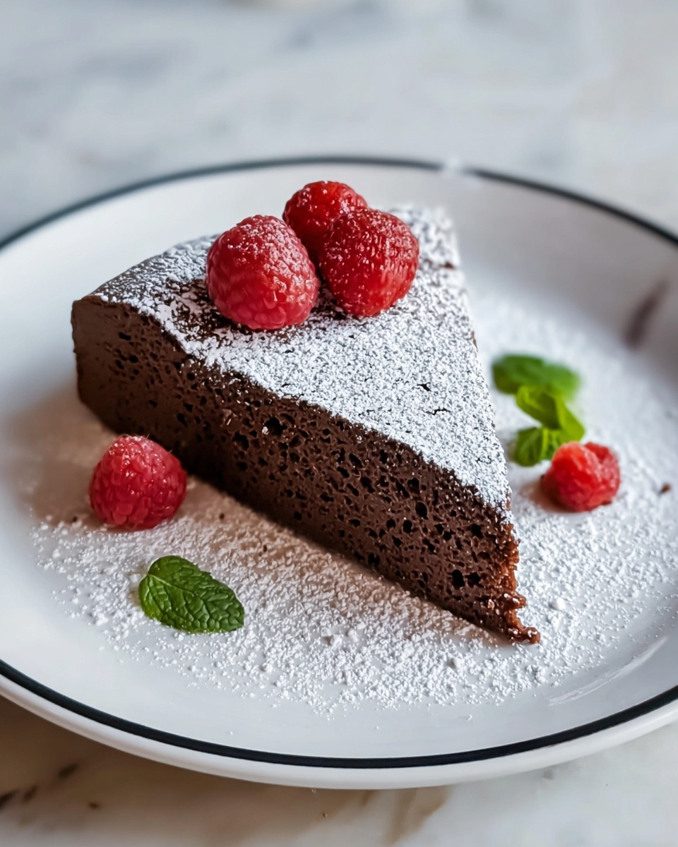 Kladdkaka (Swedish Sticky Chocolate Cake) Recipe - Recipe Image