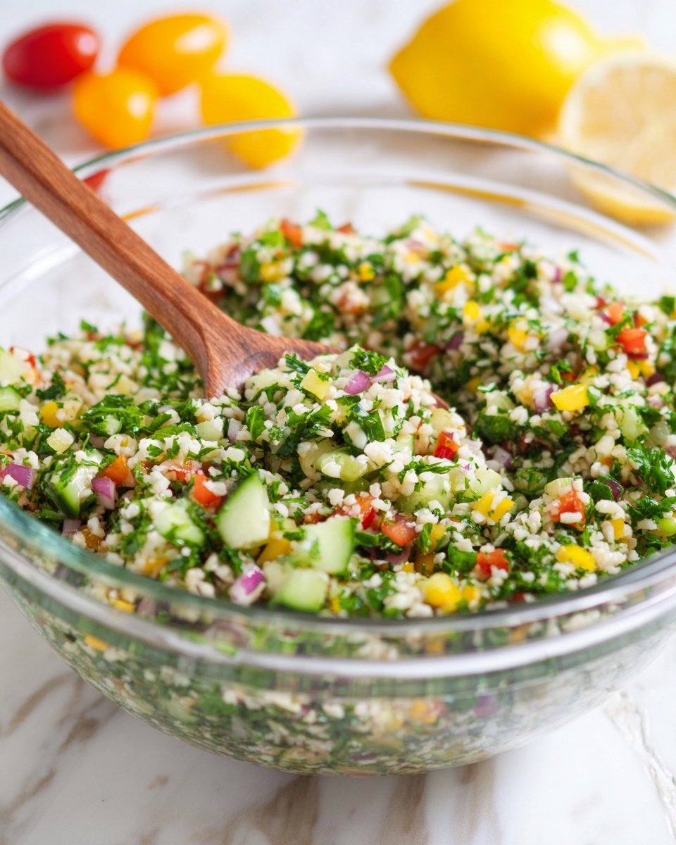 Fresh and Zesty Tabouli Salad Recipe - Recipe Image