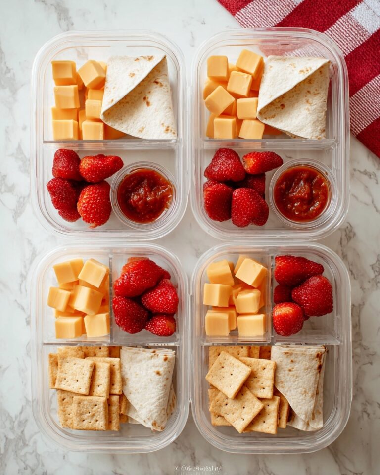 Easy Burrito Lunchbox Idea Recipe