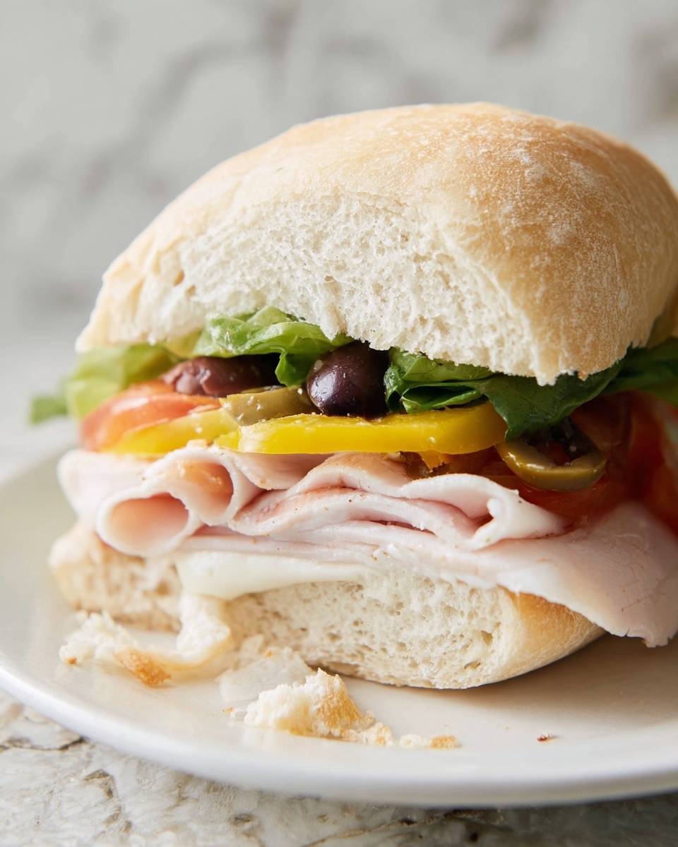 Bundt Pan Sub Sandwich Recipe - Recipe Image