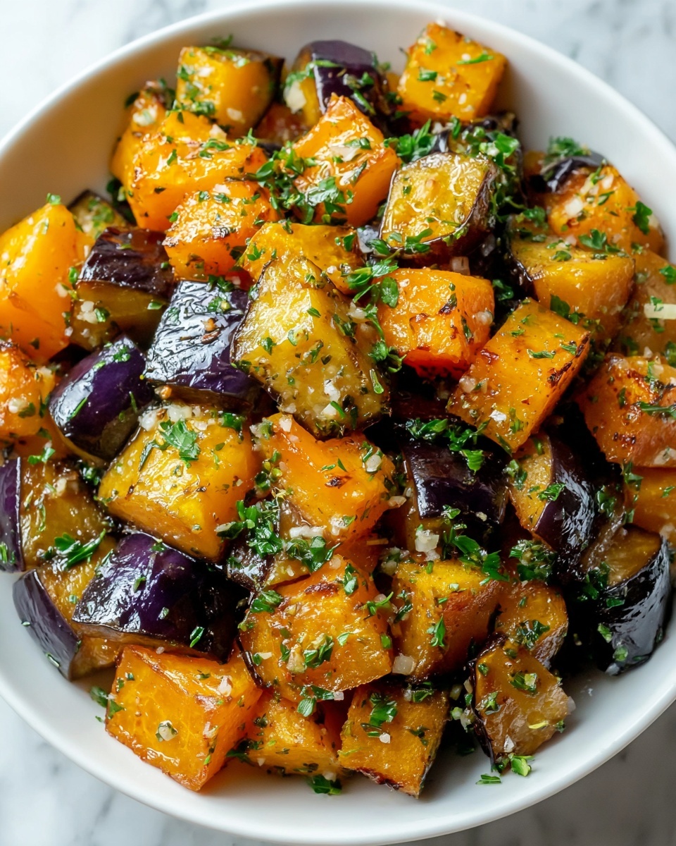 Flavor-Packed One-Pot Butternut Squash and Eggplant Stir Fry Recipe - Recipe Image