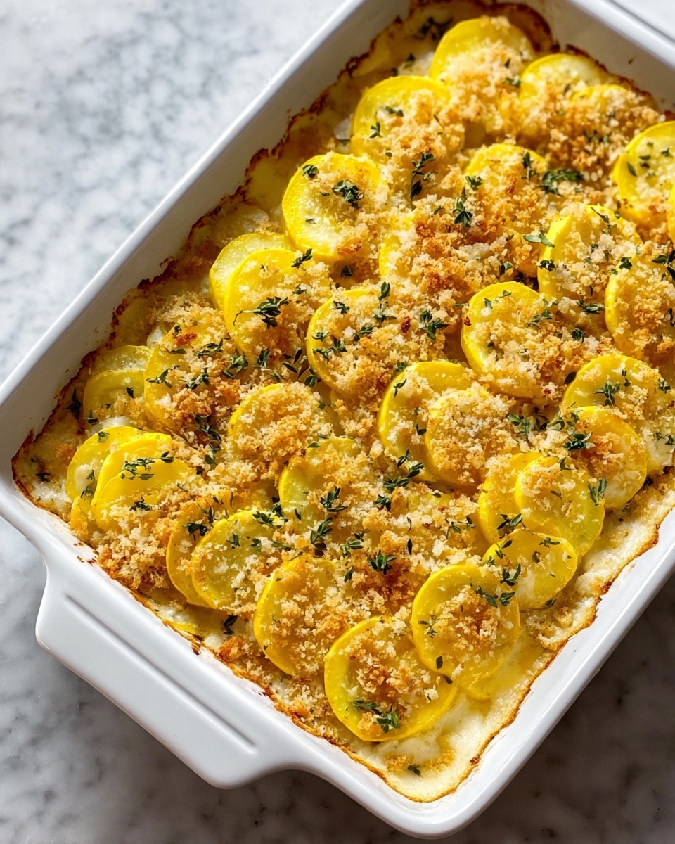 Southern Squash Casserole Recipe - Recipe Image