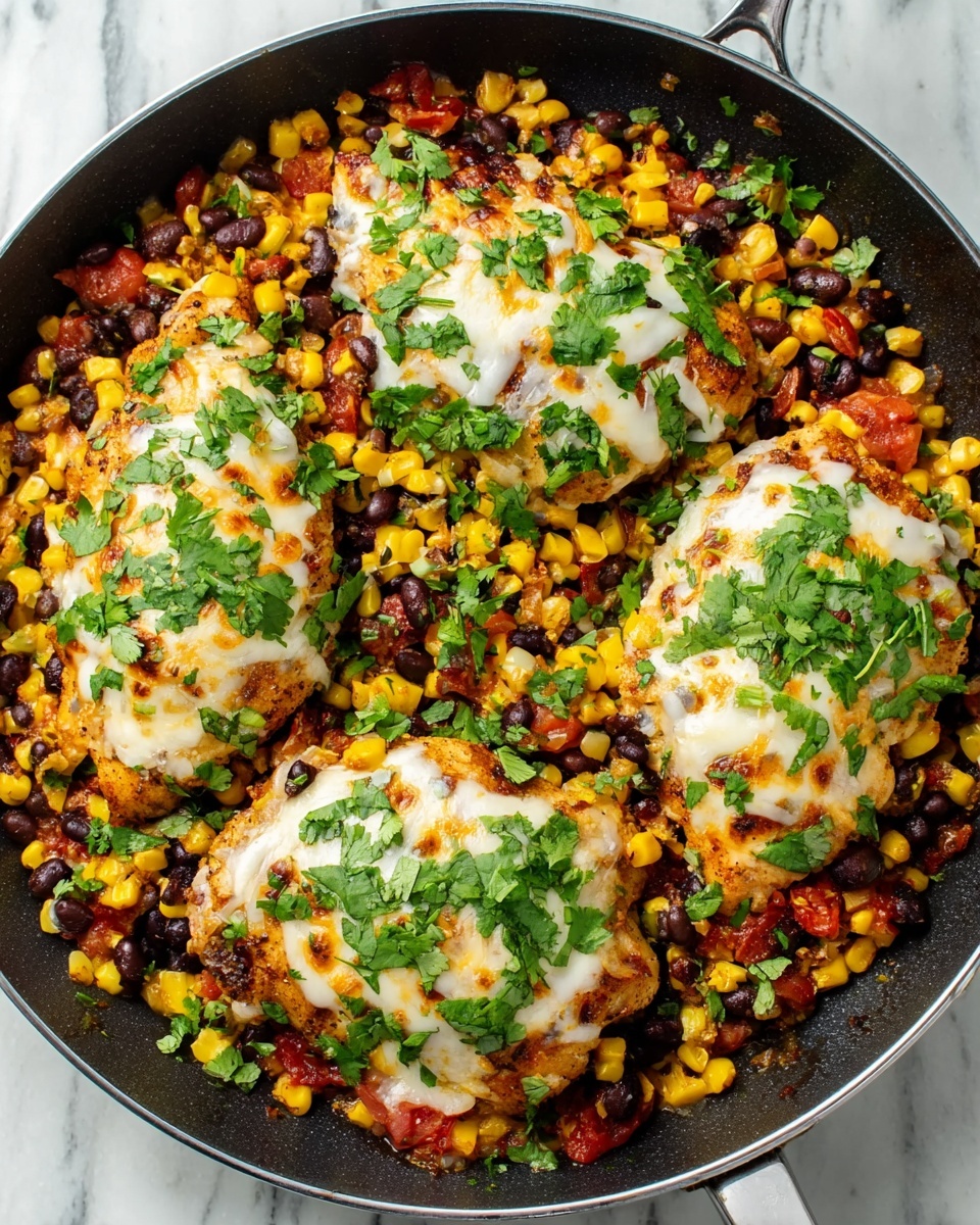Santa Fe Chicken Skillet Recipe - Recipe Image