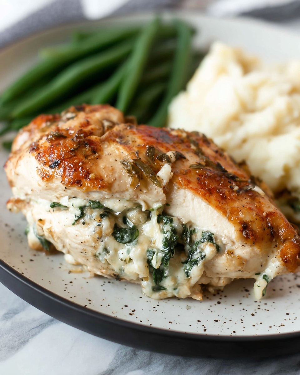 Boursin Stuffed Chicken Breast Recipe - Recipe Image