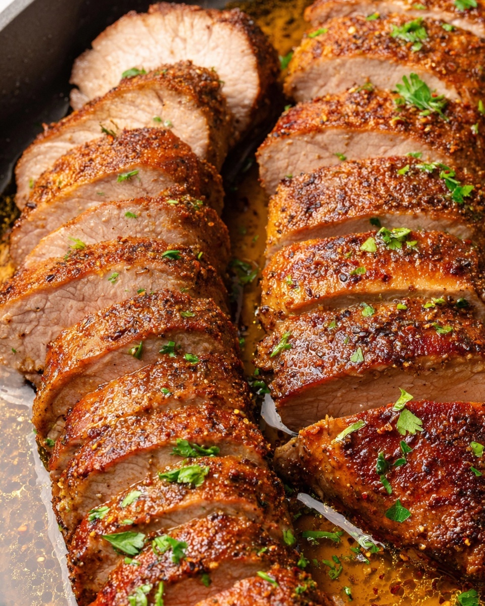 Easy Baked Pork Tenderloin Recipe - Recipe Image