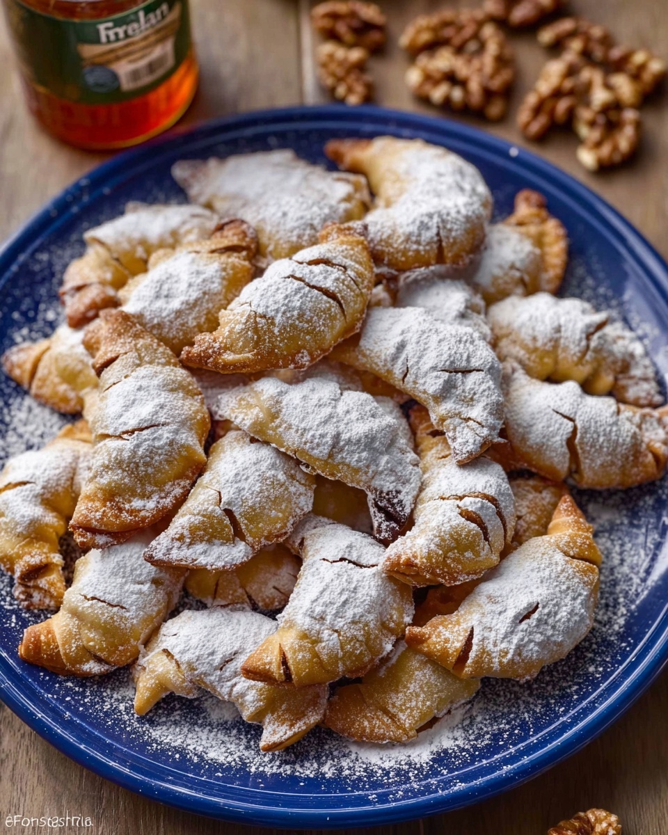 Walnut Rugelach Cookies Recipe - Recipe Image