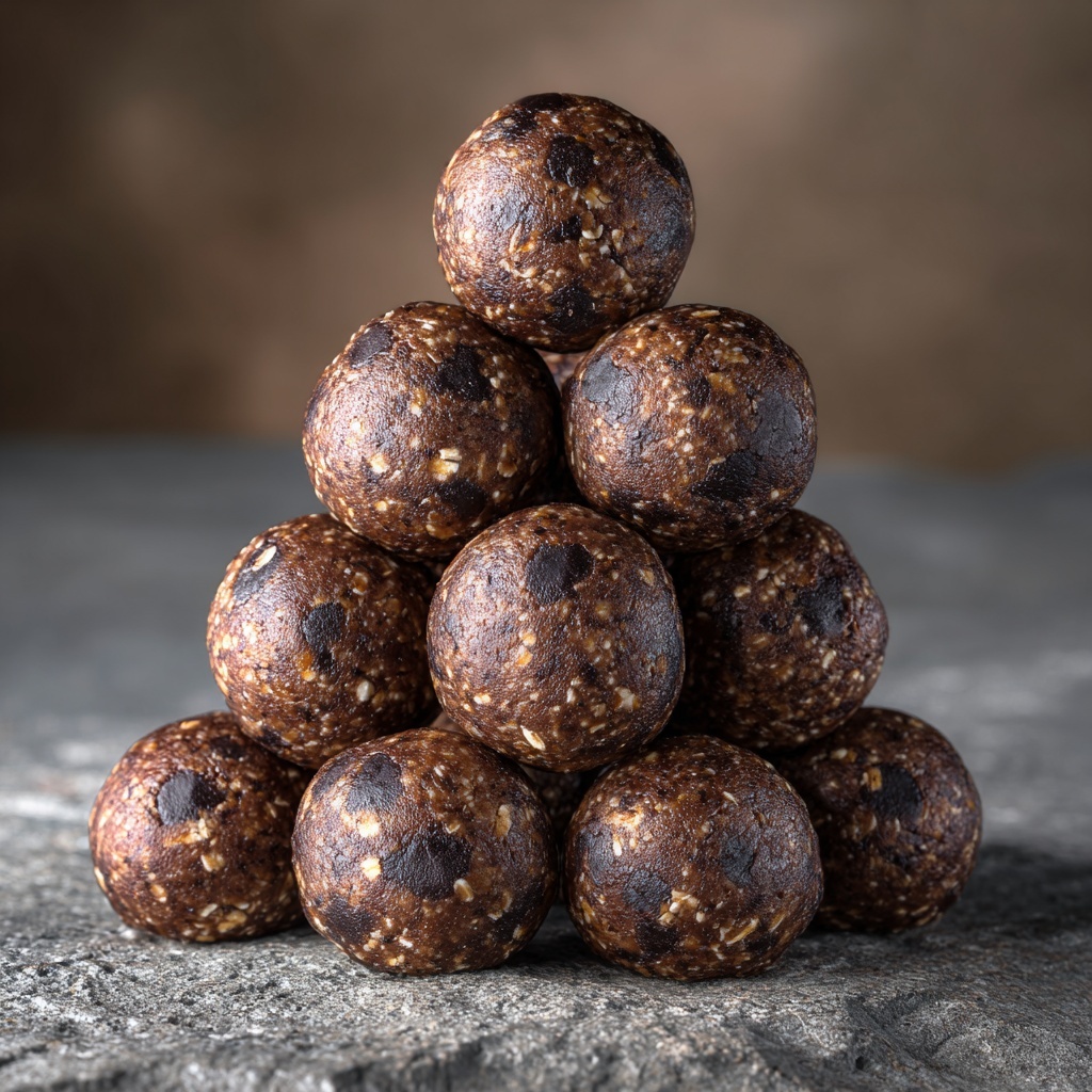 Double Chocolate Energy Balls Recipe - Recipe Image