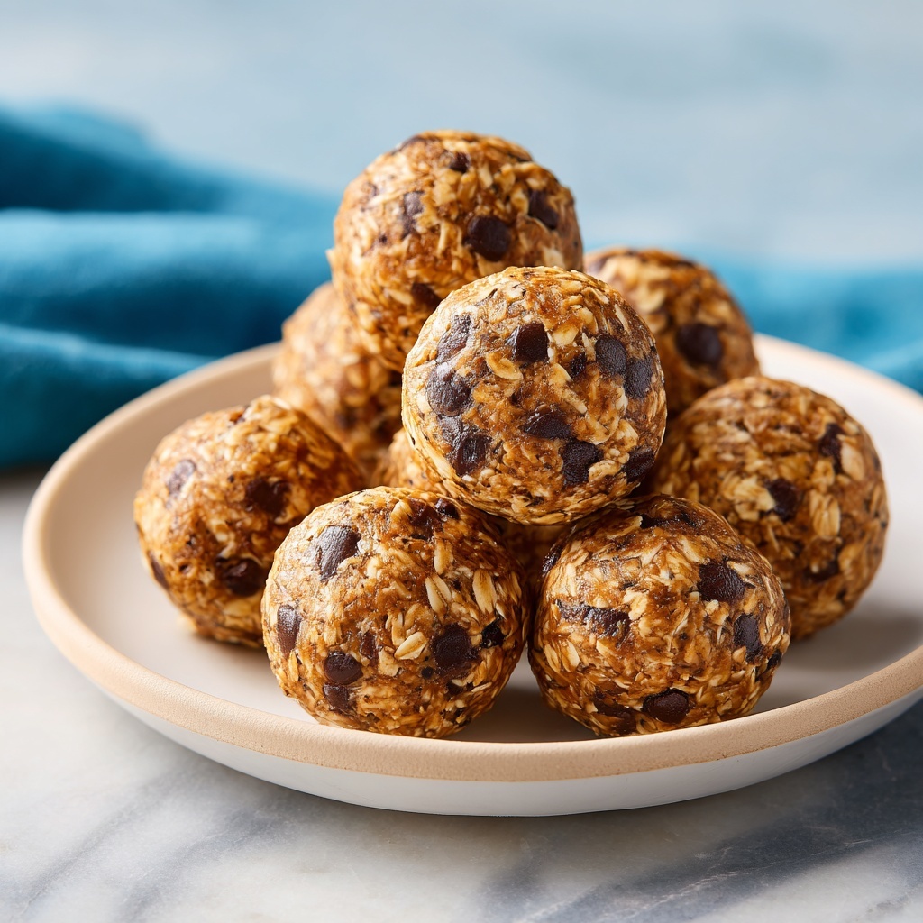 No-Bake Peanut Butter Power Bites: Crunchy, Chewy, Chocolatey Fuel Recipe - Recipe Image