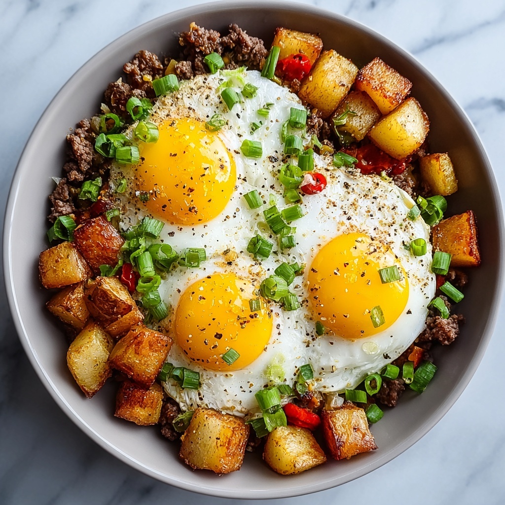 Sausage and Potato Meal Prep Breakfast Bowls Recipe - Recipe Image