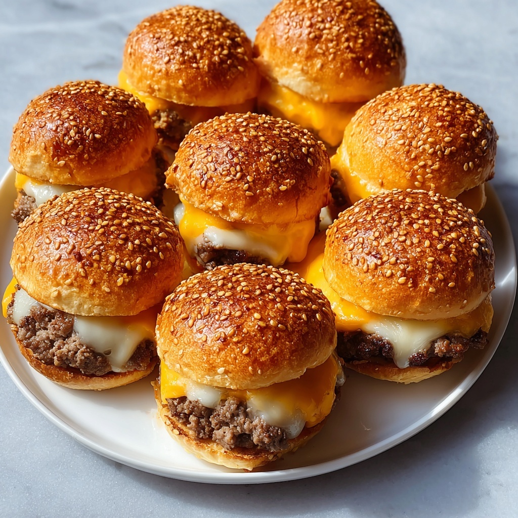 Cheeseburger Pretzel Bombs Recipe - Recipe Image