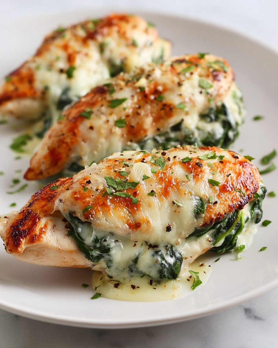 Chicken and Spinach Casserole with Cream Cheese Recipe - Recipe Image