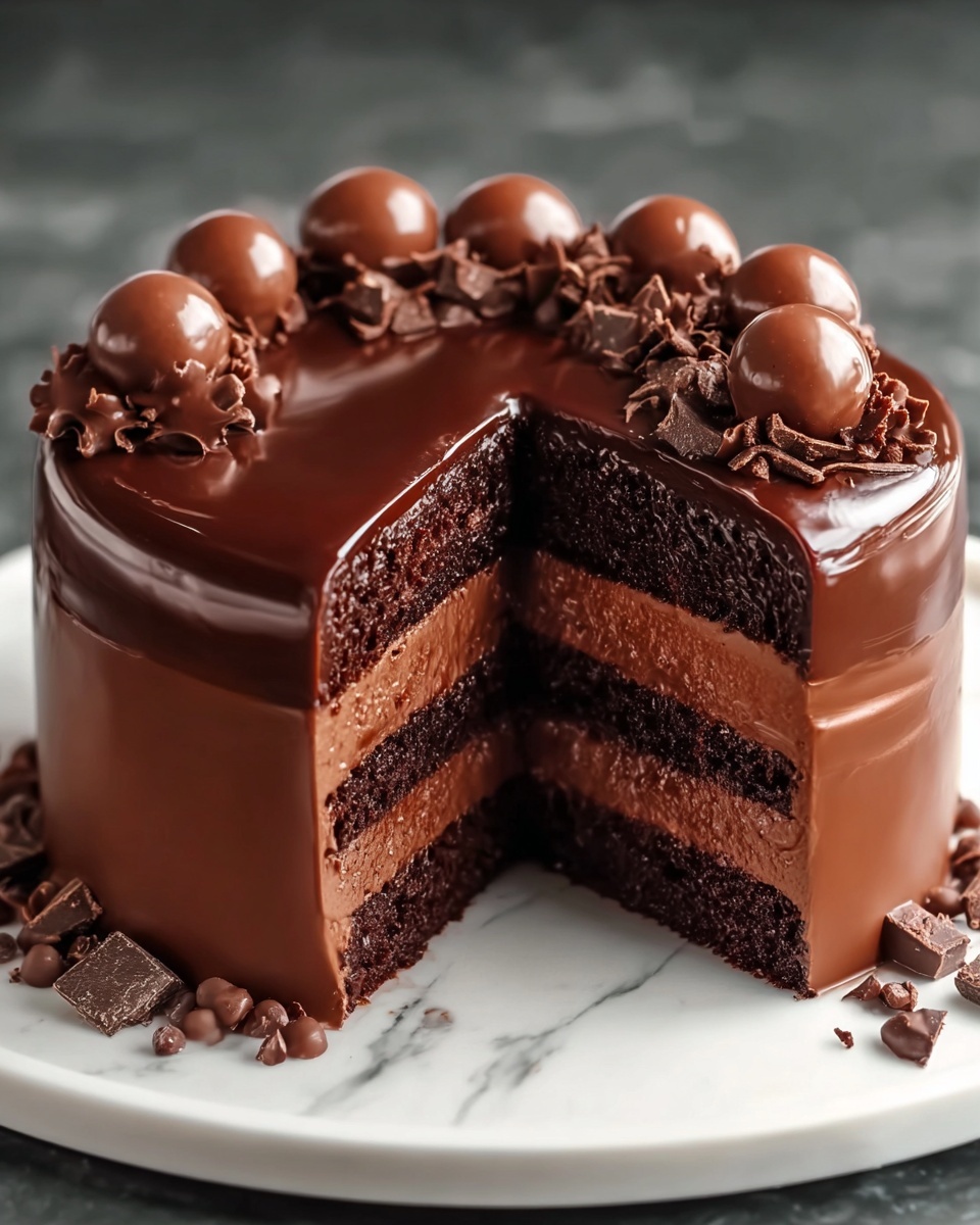 Delicious Chocolate Indulgence Cake Recipe - Recipe Image