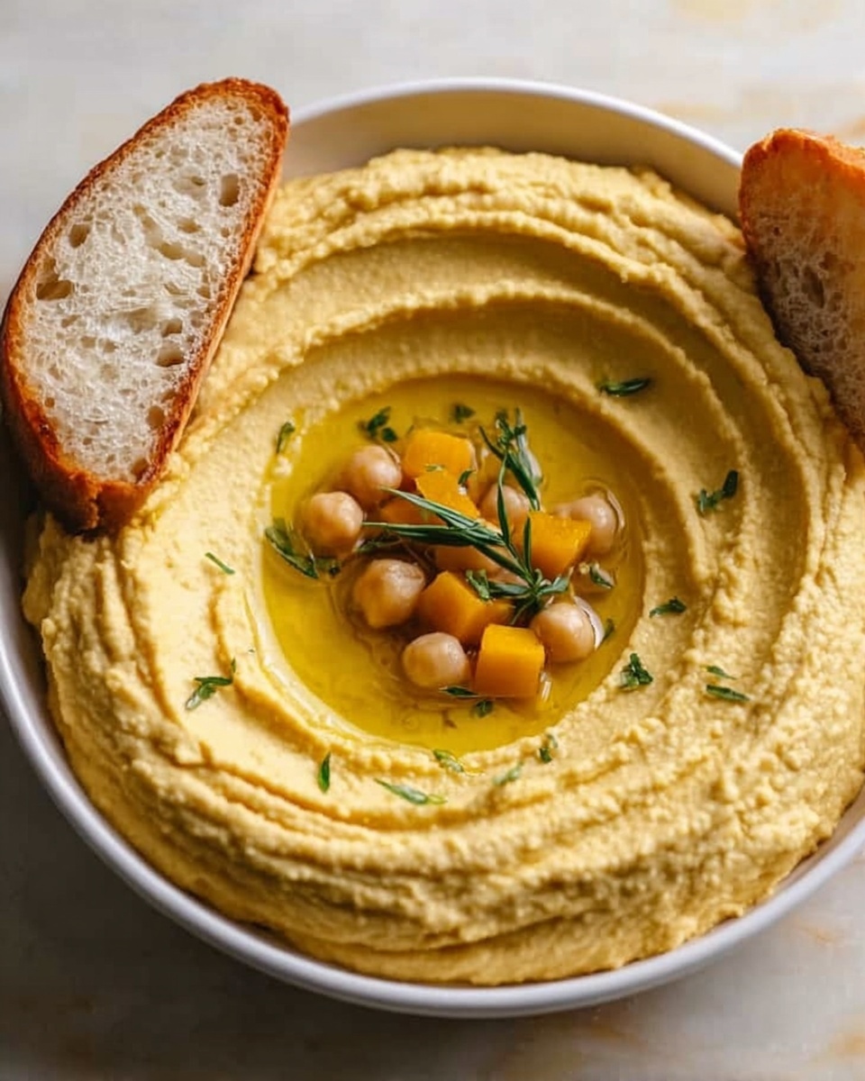 Butternut Squash Hummus with Smoky Spices and Toasted Sesame Seeds Recipe - Recipe Image
