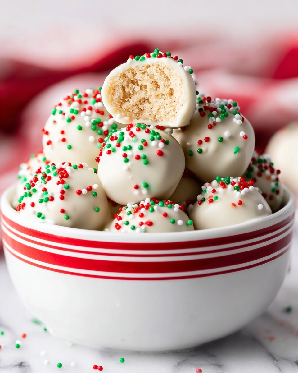 Sugar Cookie Truffles Recipe - Recipe Image