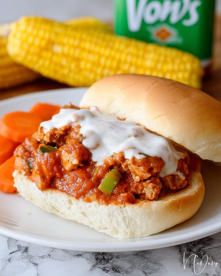 Buffalo Sloppy Joes with Vegetarian Options Recipe