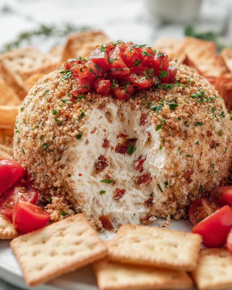 Bruschetta Cheese Ball Recipe