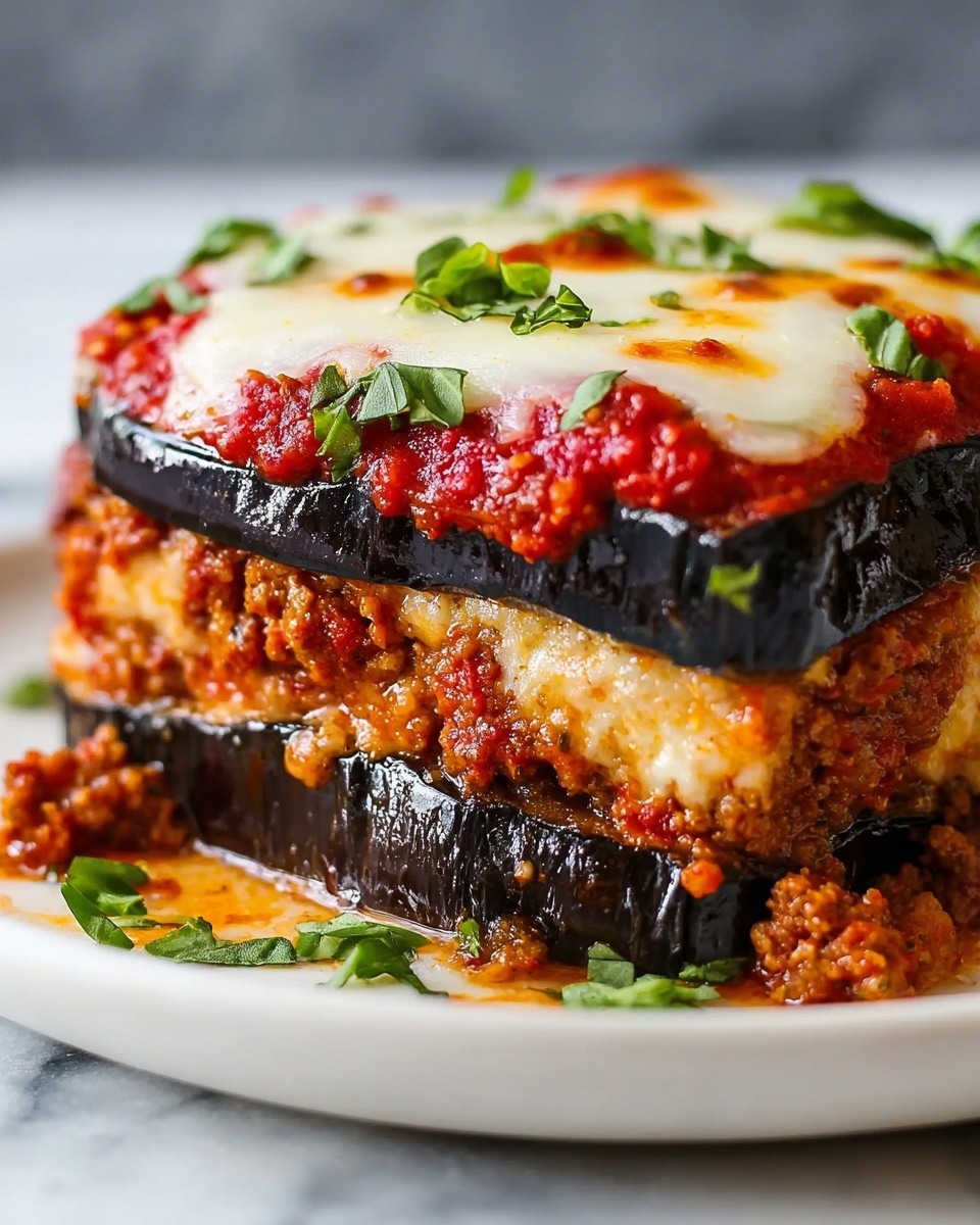Classic Homemade Eggplant Parmesan Recipe - Recipe Image