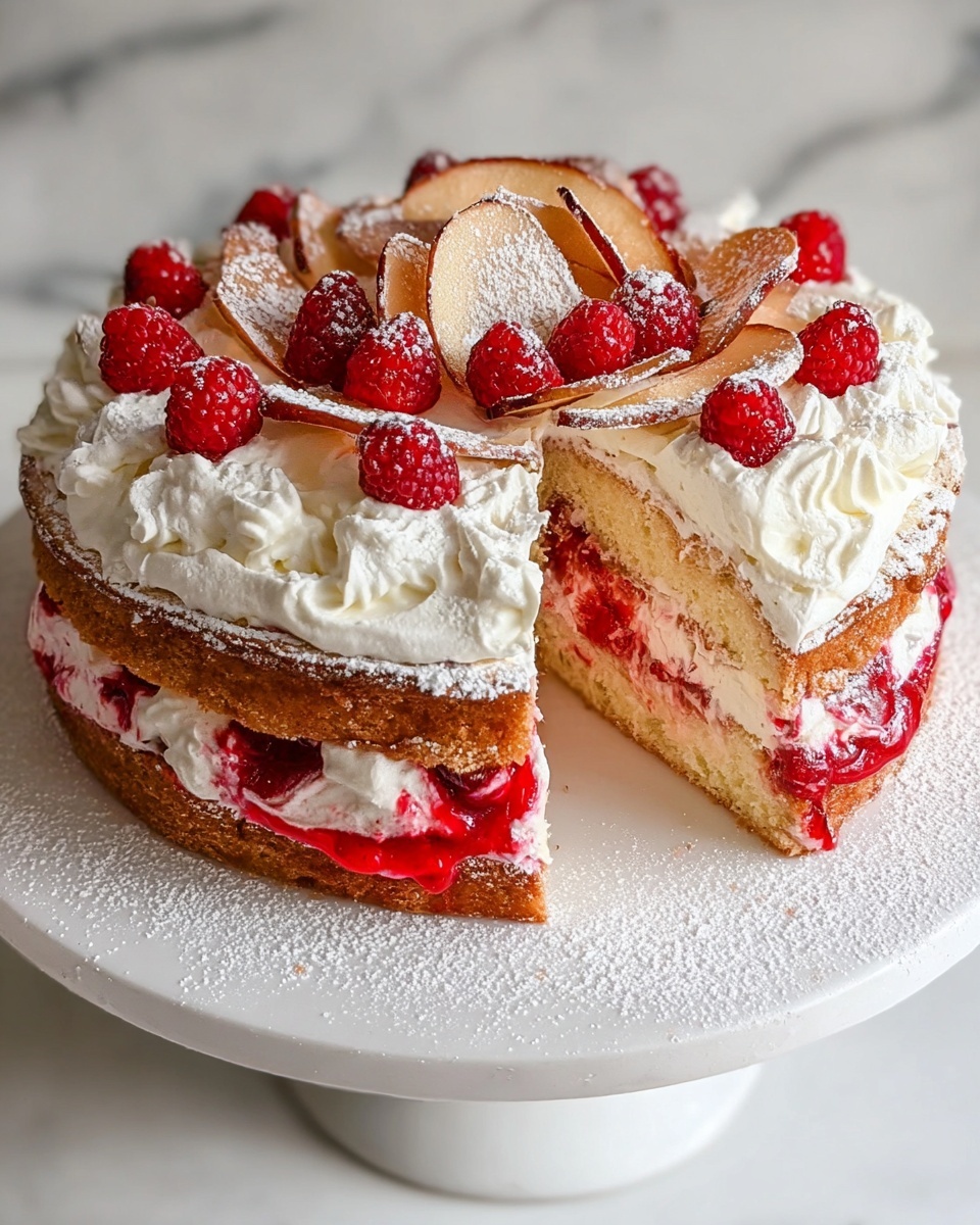 Classic Heavenly Celebration Cake Recipe - Recipe Image