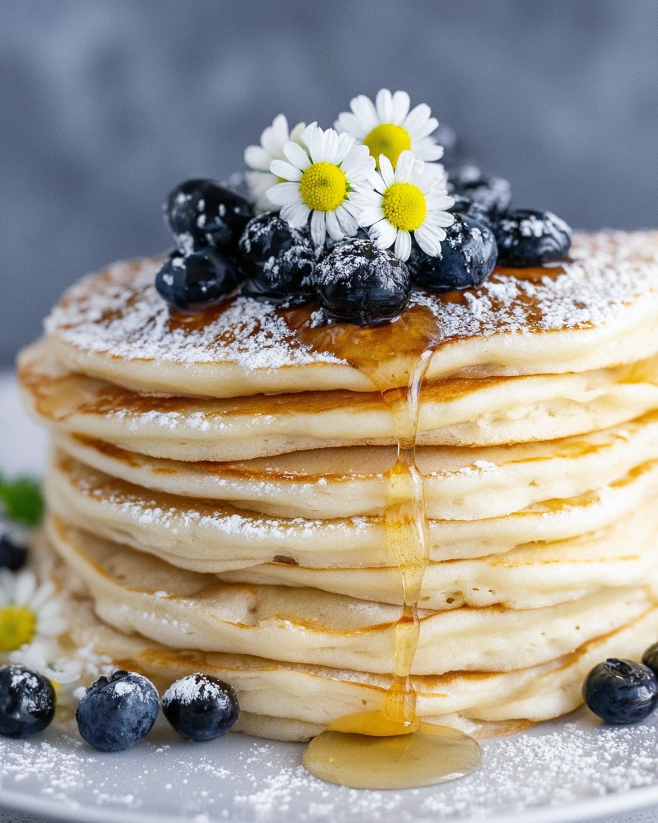 Blueberry Maple Pancakes Recipe - Recipe Image