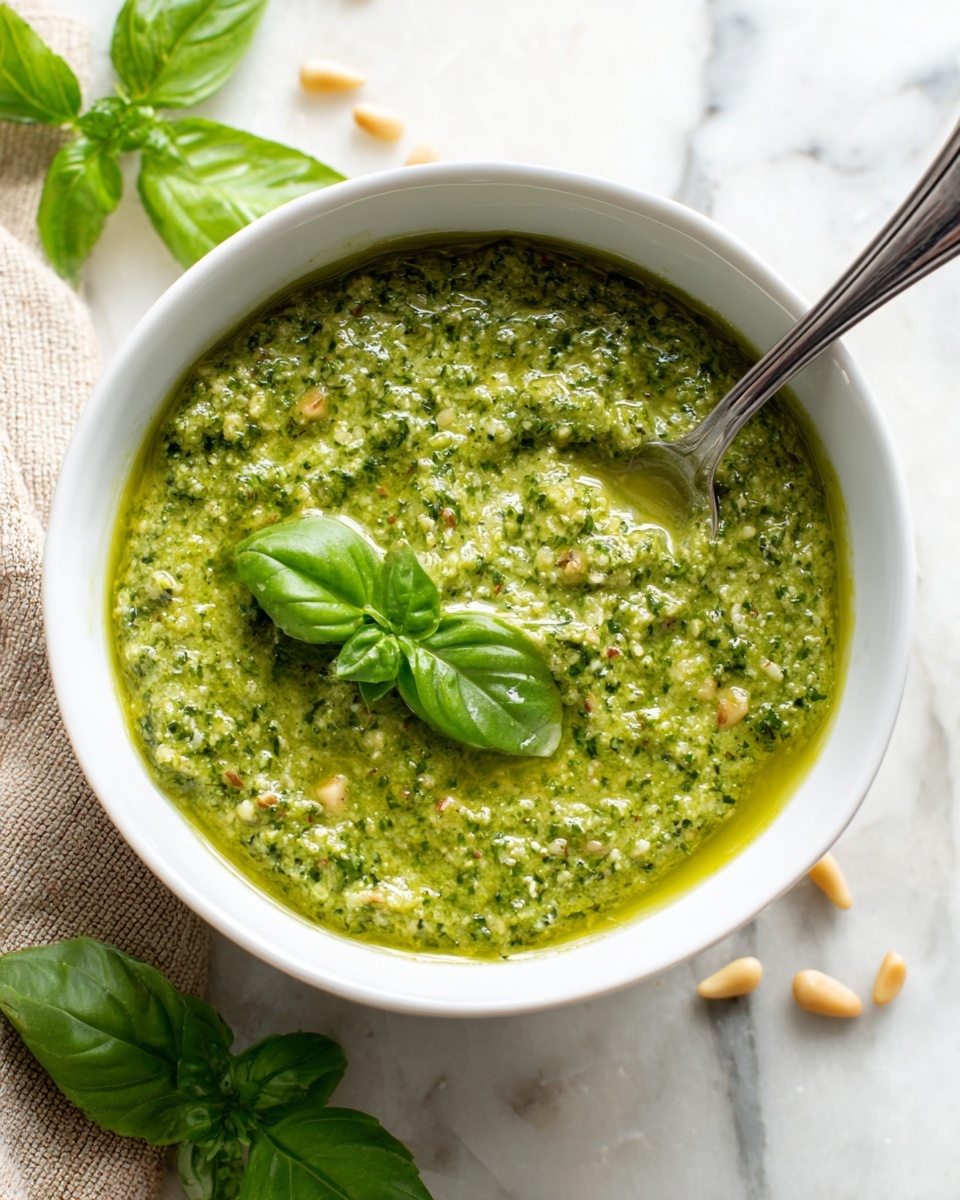 Really Easy Pesto Recipe - Recipe Image