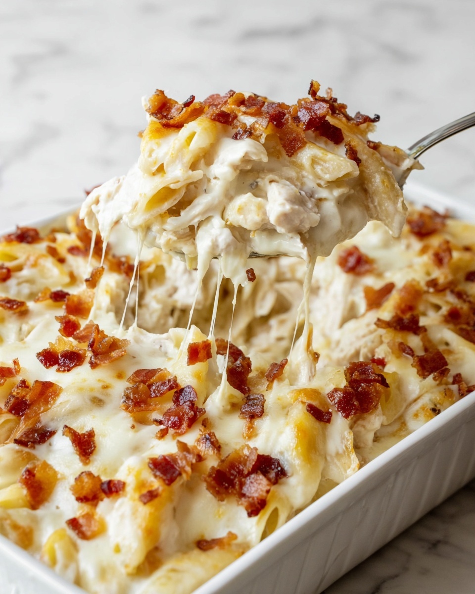 Chicken Bacon Ranch Casserole Recipe - Recipe Image