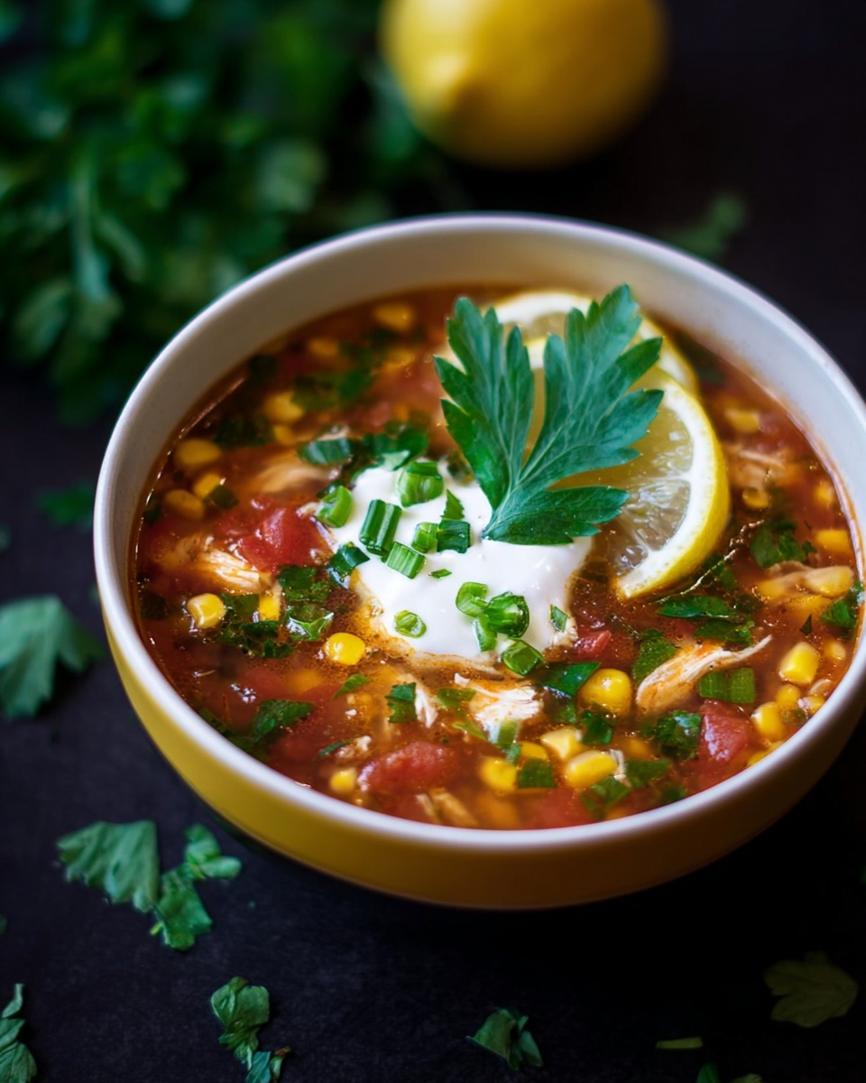 Chicken and Lime Soup Recipe - Recipe Image