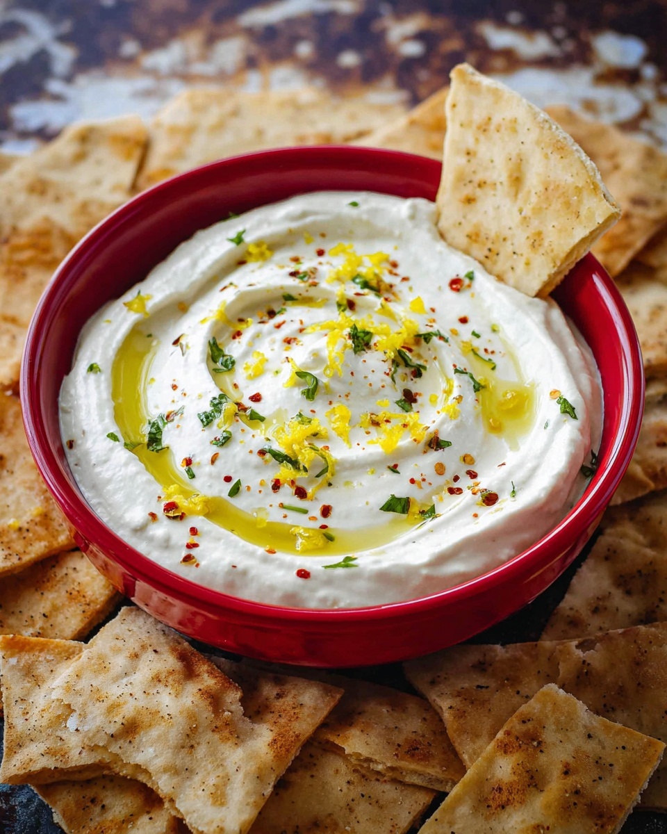 Whipped Feta Dip with Lemon, Olive Oil, and Fresh Herbs Recipe - Recipe Image